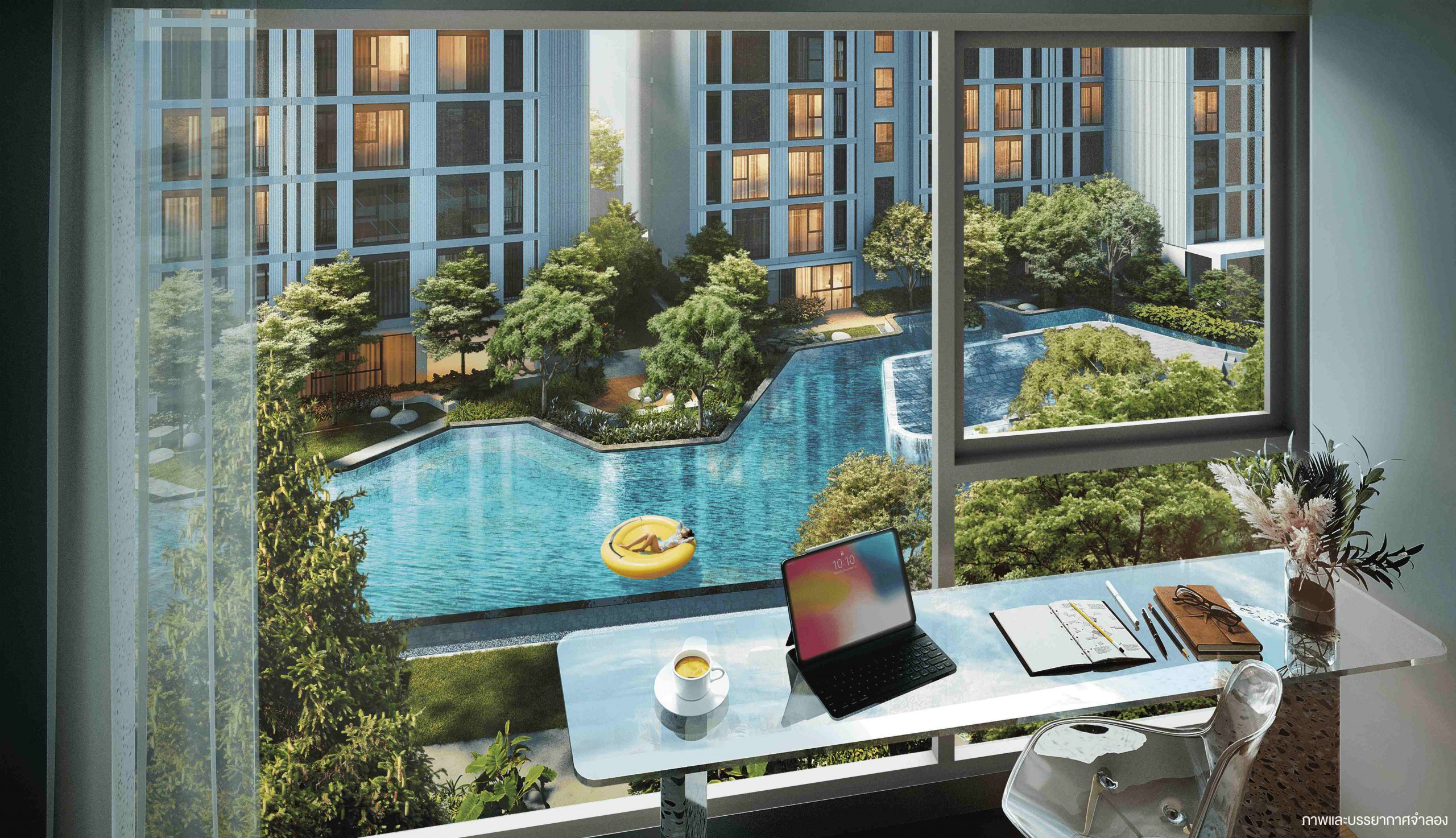 Atmoz Oasis อ่อนนุช คอนโดพร้อมอยู่ ส่วนกลางจัดเต็ม 45 รายการ 3